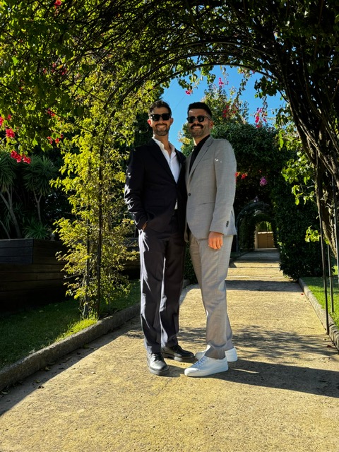 André e Tiago — Jardim